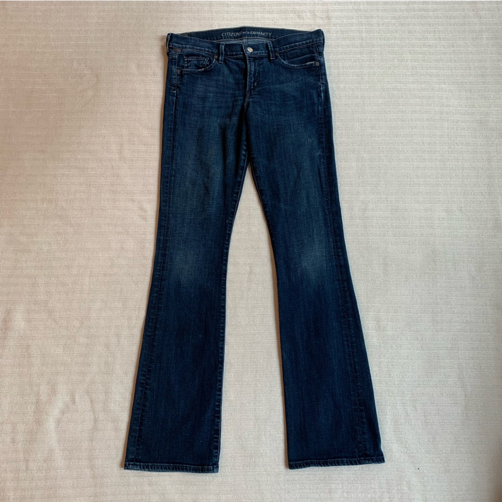Citizens Of Humanity Dark Blue Bootcut Jeans